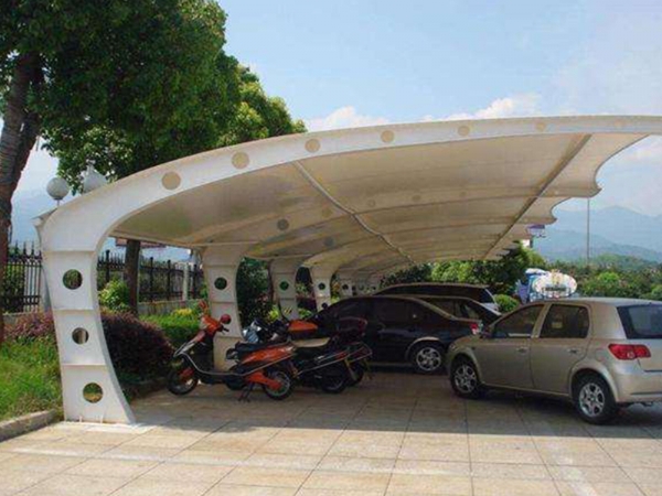 車(chē)棚膜結構